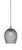 Toltec Lighting - 2601-BN-4902 - One Light Mini Pendant - Odyssey - Brushed Nickel