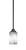 Toltec Lighting - 2601-MB-3009 - One Light Mini Pendant - Odyssey - Matte Black