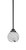 Toltec Lighting - 2601-MB-4109 - One Light Mini Pendant - Odyssey - Matte Black