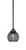 Toltec Lighting - 2601-MB-5112 - One Light Mini Pendant - Odyssey - Matte Black