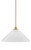 Toltec Lighting - 2601-NAB-2161 - One Light Mini Pendant - Odyssey - New Age Brass