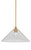 Toltec Lighting - 2601-NAB-2162 - One Light Mini Pendant - Odyssey - New Age Brass