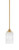 Toltec Lighting - 2601-NAB-3001 - One Light Mini Pendant - Odyssey - New Age Brass