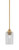 Toltec Lighting - 2601-NAB-3002 - One Light Mini Pendant - Odyssey - New Age Brass