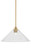 Toltec Lighting - 2601-NAB-308 - One Light Mini Pendant - Odyssey - New Age Brass