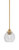 Toltec Lighting - 2601-NAB-4102 - One Light Mini Pendant - Odyssey - New Age Brass