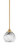 Toltec Lighting - 2601-NAB-4109 - One Light Mini Pendant - Odyssey - New Age Brass