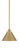 Toltec Lighting - 2601-NAB-421 - One Light Mini Pendant - Odyssey - New Age Brass