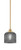 Toltec Lighting - 2601-NAB-4612 - One Light Mini Pendant - Odyssey - New Age Brass