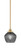Toltec Lighting - 2601-NAB-4622 - One Light Mini Pendant - Odyssey - New Age Brass