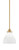 Toltec Lighting - 2601-NAB-4761 - One Light Mini Pendant - Odyssey - New Age Brass