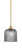 Toltec Lighting - 2601-NAB-4912 - One Light Mini Pendant - Odyssey - New Age Brass