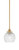 Toltec Lighting - 2601-NAB-5110 - One Light Mini Pendant - Odyssey - New Age Brass