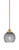 Toltec Lighting - 2601-NAB-5112 - One Light Mini Pendant - Odyssey - New Age Brass