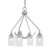 Toltec Lighting - 2604-BN-300 - Four Light Chandelier - Odyssey - Brushed Nickel