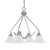 Toltec Lighting - 2604-BN-312 - Four Light Chandelier - Odyssey - Brushed Nickel