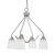 Toltec Lighting - 2604-BN-460 - Four Light Chandelier - Odyssey - Brushed Nickel