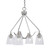 Toltec Lighting - 2604-BN-461 - Four Light Chandelier - Odyssey - Brushed Nickel