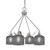 Toltec Lighting - 2604-BN-4612 - Four Light Chandelier - Odyssey - Brushed Nickel