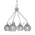 Toltec Lighting - 2604-BN-5112 - Four Light Chandelier - Odyssey - Brushed Nickel