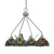 Toltec Lighting - 2604-BN-9905 - Four Light Chandelier - Odyssey - Brushed Nickel
