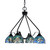 Toltec Lighting - 2604-MB-9925 - Four Light Chandelier - Odyssey - Matte Black