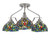 Toltec Lighting - 2607-BN-9905 - Three Light Semi-Flush Mount - Odyssey - Brushed Nickel
