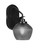 Toltec Lighting - 2611-MB-4622 - One Light Wall Sconce - Odyssey - Matte Black