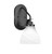 Toltec Lighting - 2611-MB-4761 - One Light Wall Sconce - Odyssey - Matte Black