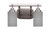 Toltec Lighting - 2612-BN-4062 - Two Light Bath Bar - Odyssey - Brushed Nickel