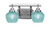 Toltec Lighting - 2612-BN-4625 - Two Light Bath Bar - Odyssey - Brushed Nickel