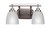 Toltec Lighting - 2612-BN-500 - Two Light Bath Bar - Odyssey - Brushed Nickel