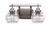Toltec Lighting - 2612-BN-5110 - Two Light Bath Bar - Odyssey - Brushed Nickel