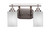 Toltec Lighting - 2612-BN-531 - Two Light Bath Bar - Odyssey - Brushed Nickel
