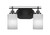 Toltec Lighting - 2612-MB-3001 - Two Light Bath Bar - Odyssey - Matte Black