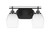 Toltec Lighting - 2612-MB-4021 - Two Light Bath Bar - Odyssey - Matte Black