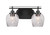 Toltec Lighting - 2612-MB-4812 - Two Light Bath Bar - Odyssey - Matte Black