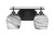 Toltec Lighting - 2612-MB-4819 - Two Light Bath Bar - Odyssey - Matte Black