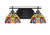 Toltec Lighting - 2612-MB-9445 - Two Light Bath Bar - Odyssey - Matte Black