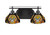 Toltec Lighting - 2612-MB-9945 - Two Light Bath Bar - Odyssey - Matte Black