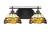 Toltec Lighting - 2612-MB-9975 - Two Light Bath Bar - Odyssey - Matte Black