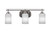 Toltec Lighting - 2613-BN-3001 - Three Light Bath Bar - Odyssey - Brushed Nickel