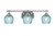 Toltec Lighting - 2613-BN-4605 - Three Light Bath Bar - Odyssey - Brushed Nickel