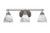 Toltec Lighting - 2613-BN-4769 - Three Light Bath Bar - Odyssey - Brushed Nickel