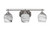 Toltec Lighting - 2613-BN-4819 - Three Light Bath Bar - Odyssey - Brushed Nickel