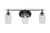 Toltec Lighting - 2613-MB-210 - Three Light Bath Bar - Odyssey - Matte Black