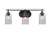 Toltec Lighting - 2613-MB-3002 - Three Light Bath Bar - Odyssey - Matte Black