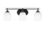 Toltec Lighting - 2613-MB-4021 - Three Light Bath Bar - Odyssey - Matte Black