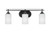 Toltec Lighting - 2613-MB-4061 - Three Light Bath Bar - Odyssey - Matte Black