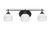 Toltec Lighting - 2613-MB-4101 - Three Light Bath Bar - Odyssey - Matte Black